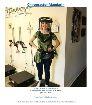 chiropractor mandarin