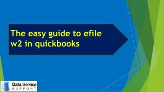 the easy guide to efile w2 in quickbooks