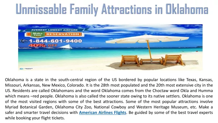 unmissable family attractions in oklahoma