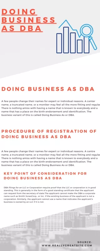 Doing Business as DBA in USA