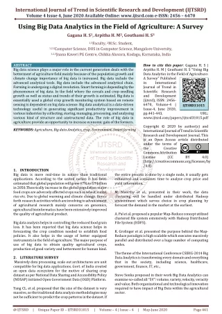 international journal of trend in scientific