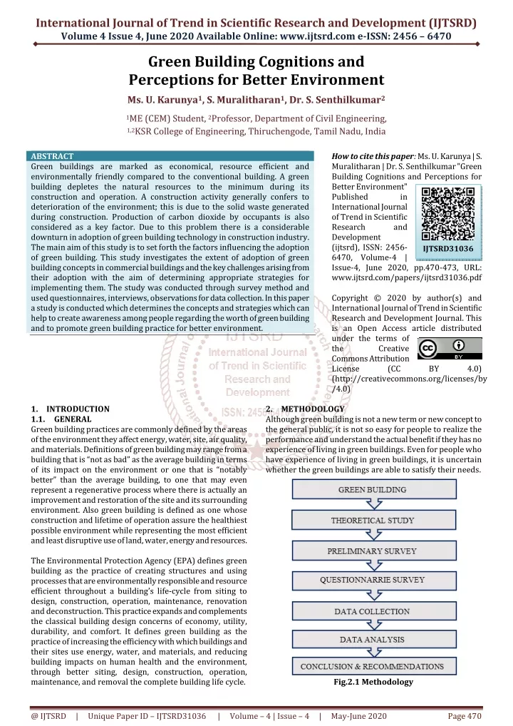 international journal of trend in scientific