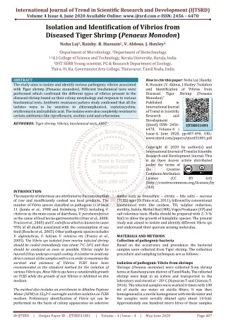 international journal of trend in scientific