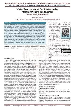 international journal of trend in scientific