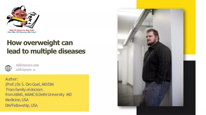 how overweight can lead to multiple diseases