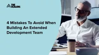 4 common mistakes to avoid when building an extended development team