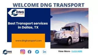 welcome dng transport