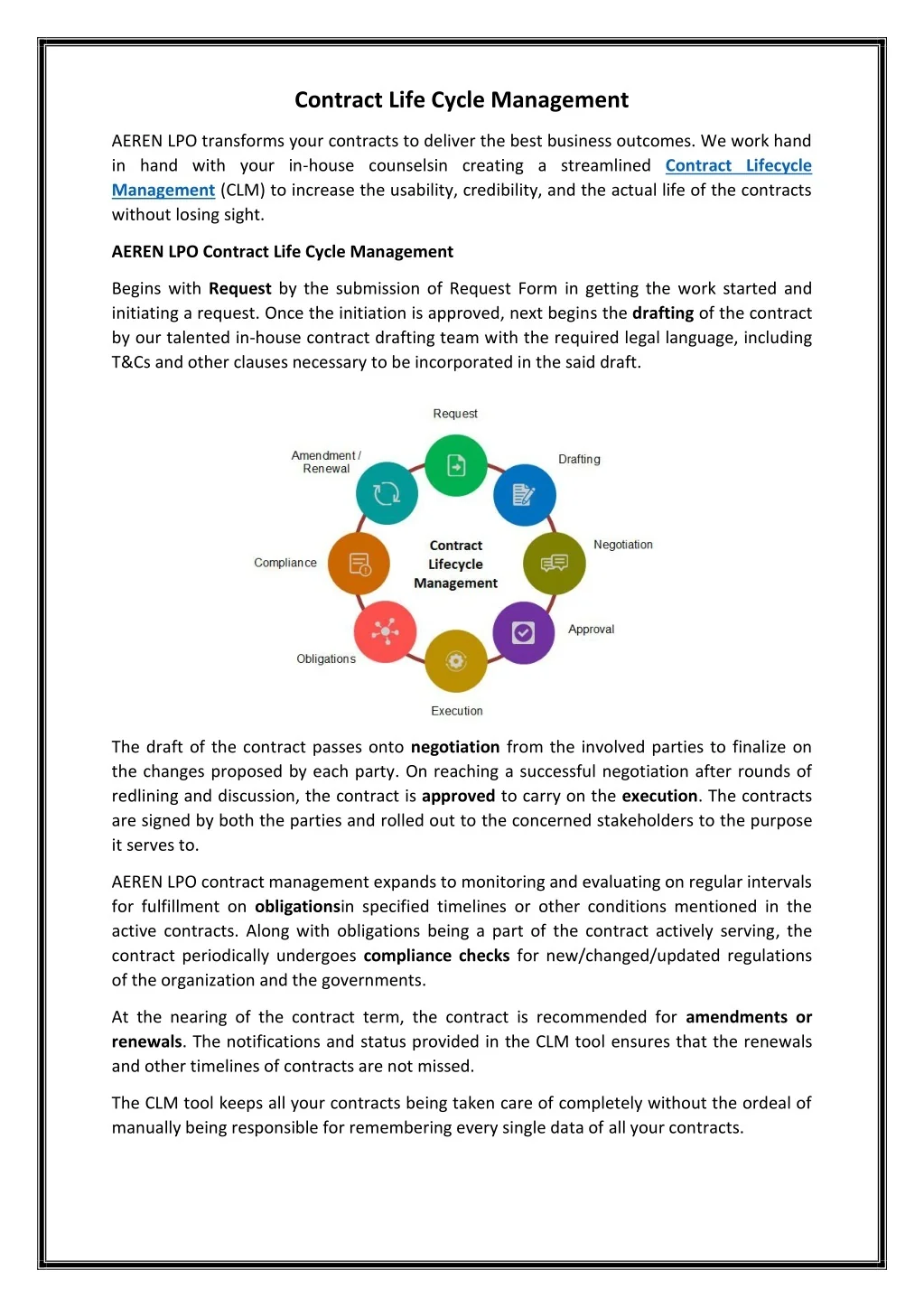 PPT - Contract Lifecycle Management Services PowerPoint Presentation ...