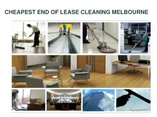 cheapest end of lease cleaning melbourne