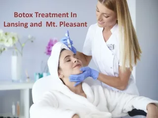 botox treatment in lansing and mt pleasant