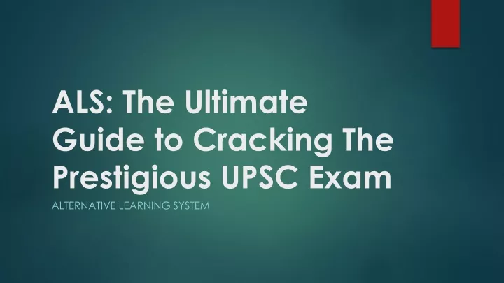 als the ultimate guide to cracking the prestigious upsc exam