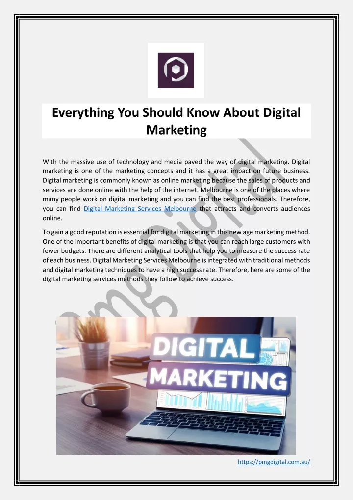 everything you should know about digital marketing