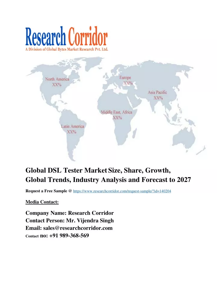 global dsl tester market size share growth global