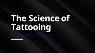 Best Tattooing Book - The Science of Tattooing