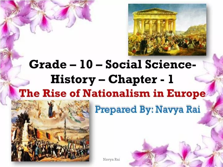 grade 10 social science history chapter