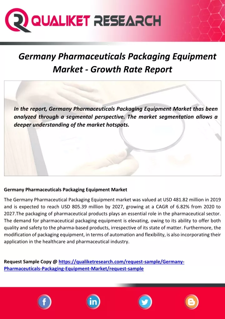 germany pharmaceuticals packaging equipment