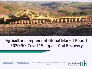 agricultural agricultural implement global