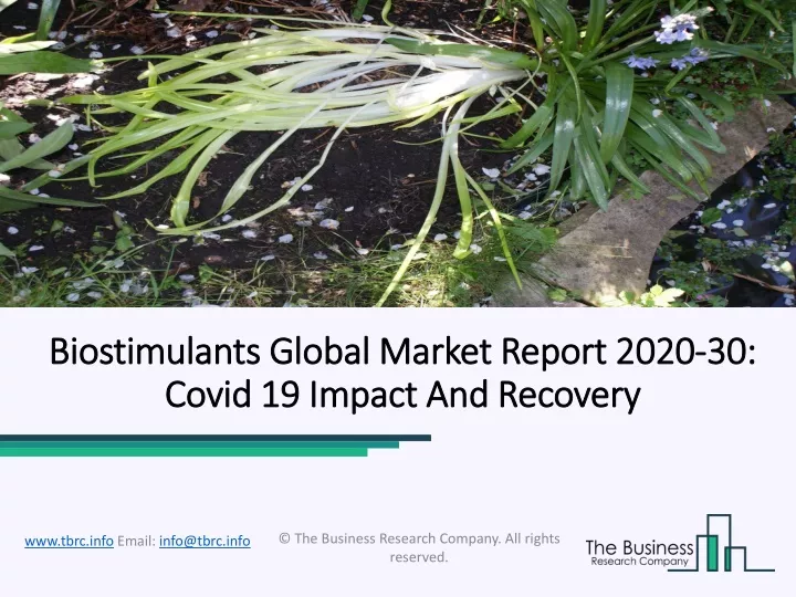 biostimulants biostimulants global market report