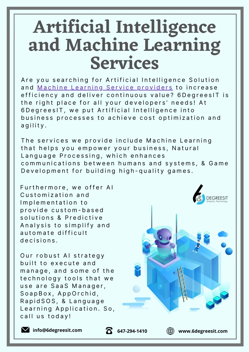 PPT - Artificial Intelligence and Machine Learning Services PowerPoint ...