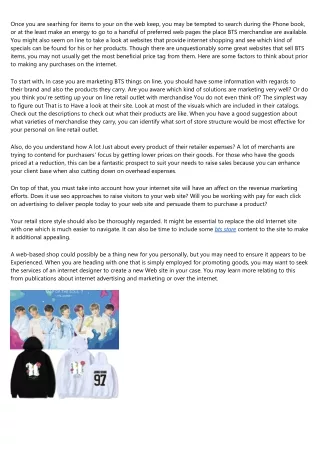 bts merch shop: It's Not as Difficult as You Think
