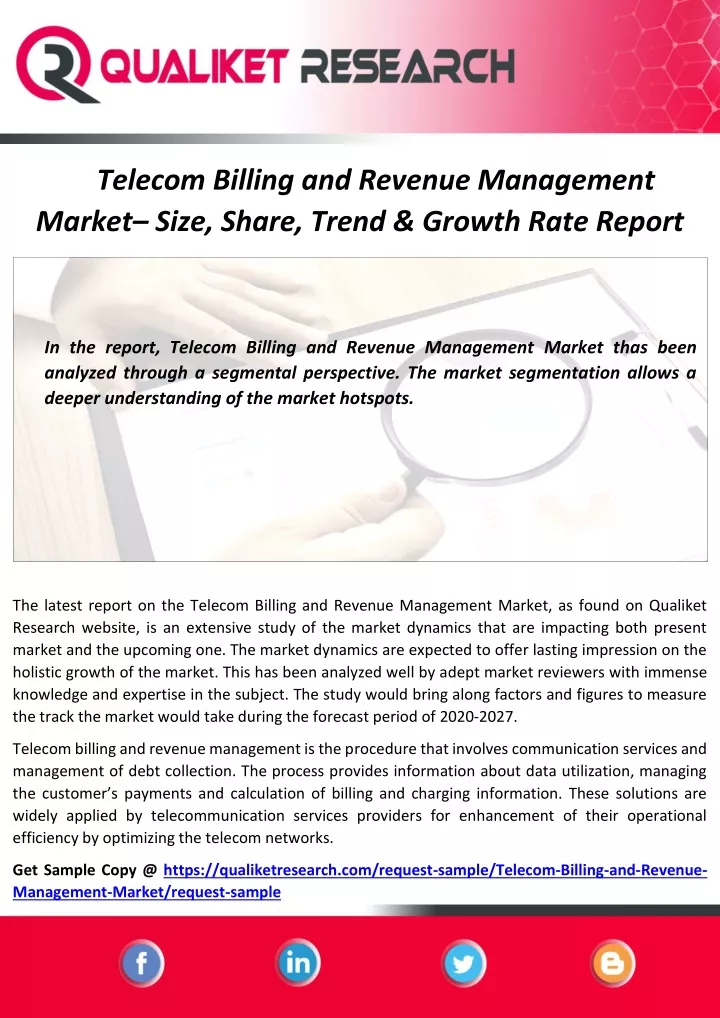 telecom billing and revenue management market