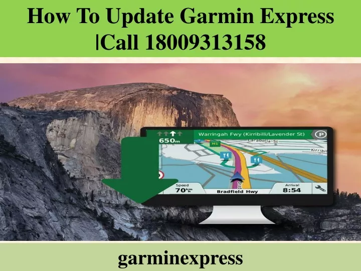 how to update garmin express call 18009313158