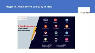 magento development company in india