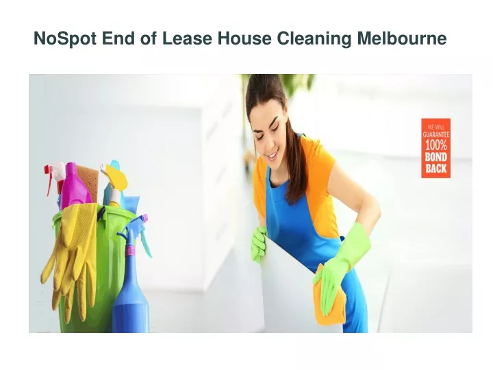 nospot end of lease house cleaning melbourne