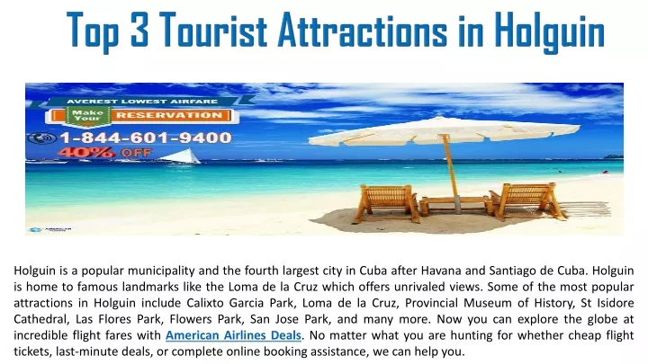 top 3 tourist attractions in holguin