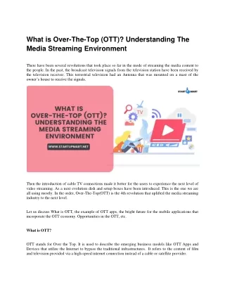 what is over the top ott understanding the media