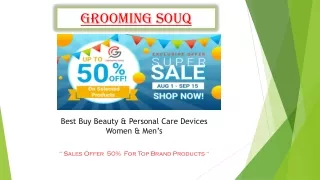 Grooming Souq | Personal Care & Beauty Products | Best Buy Offer For Top Brand Collection