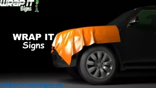 wrap it