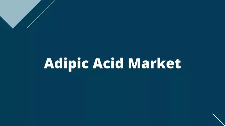 adipic acid market