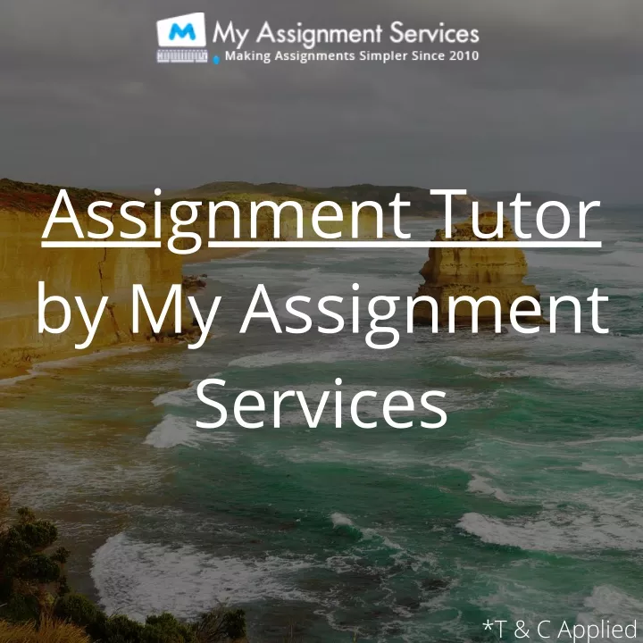 assignment tutor by my assignment services