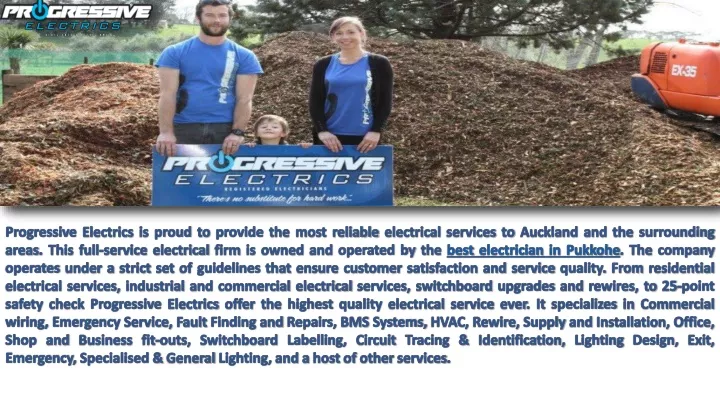progressive electrics is proud to provide