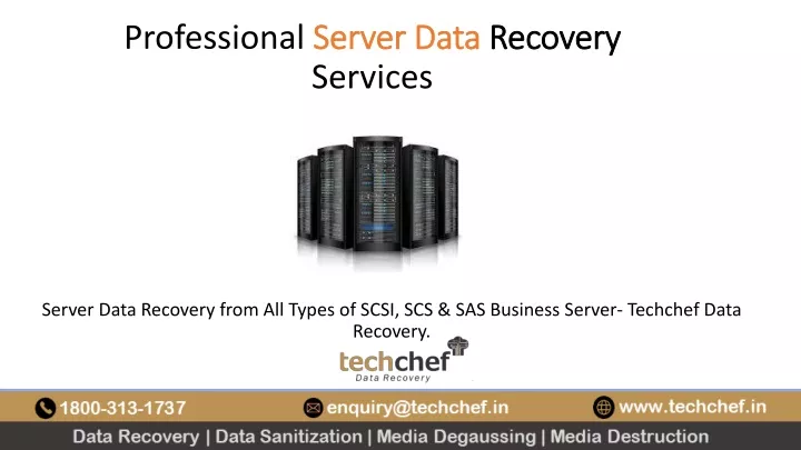 server data recovery from all types of scsi scs sas business server techchef data recovery