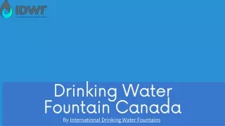 Shop Drinking Water Fountain in Canada