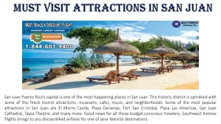 must visit attractions in san juan