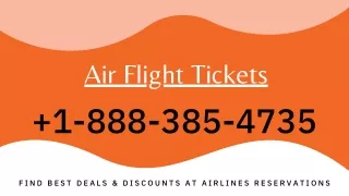 best online air flight tickets booking