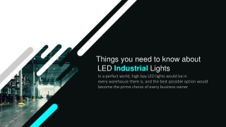 things you need to know about