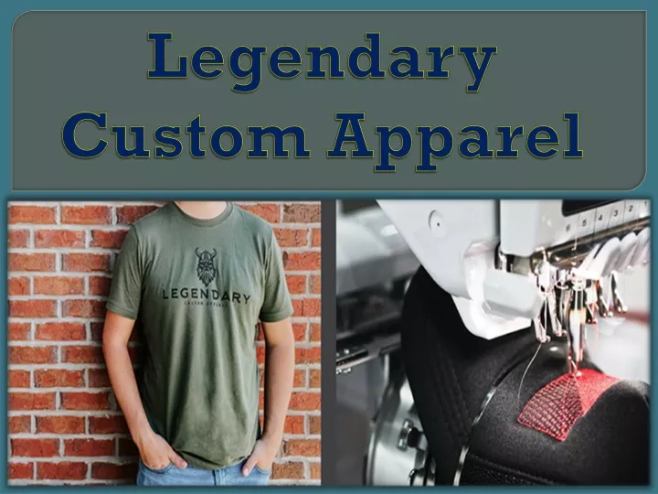 legendary custom apparel