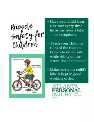 Bicycle Safety For Children