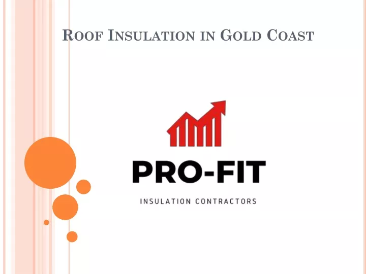 roof insulation in gold coast