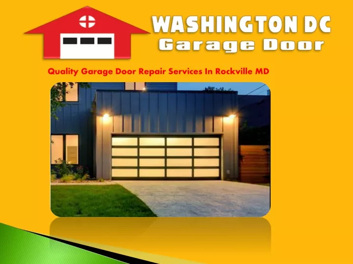 quality garage door repair services in rockville