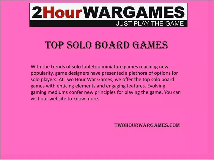 top solo board games