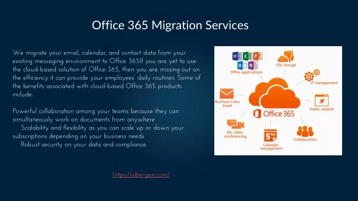 office 365 migration services