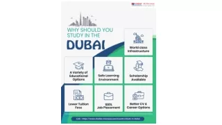 Study in Dubai - Top Universities, Scholarship, Internships, Cost