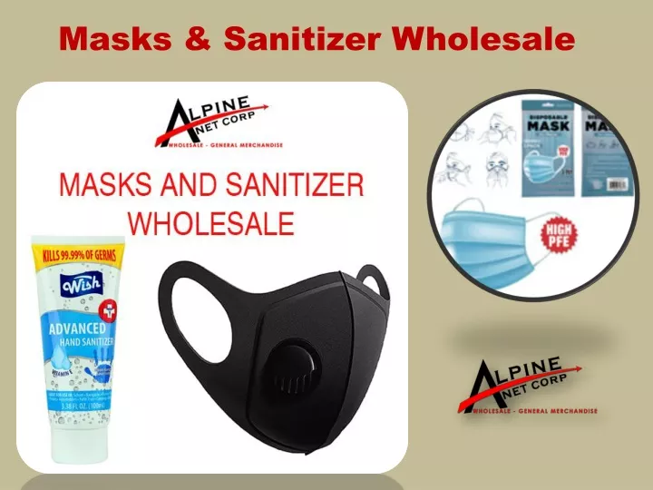masks sanitizer wholesale