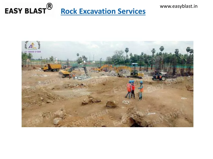 rock excavation services