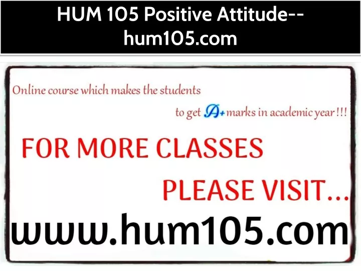 hum 105 positive attitude hum105 com